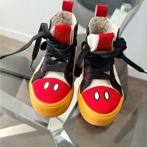 Disney Kids Sneakers - Red, Yellow, and Black